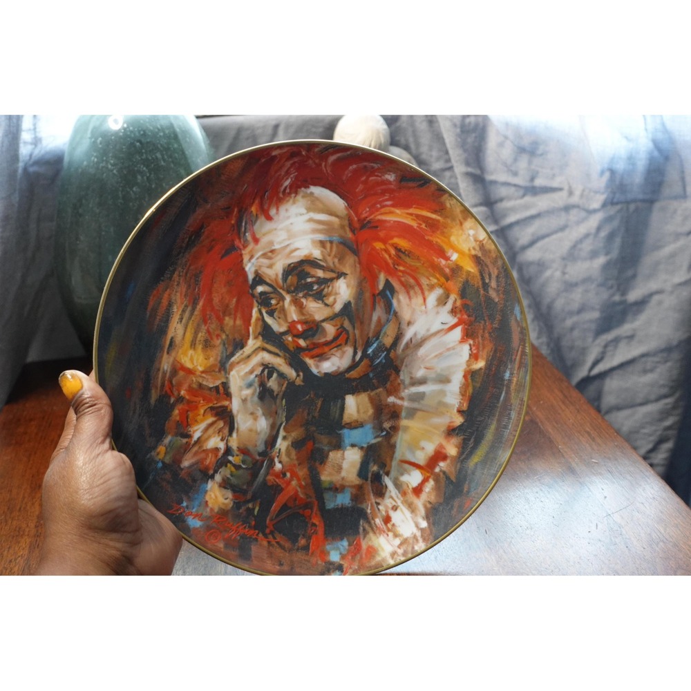 Don Ruffin The‎ clown also cries- a self-portrait limited edition 1979